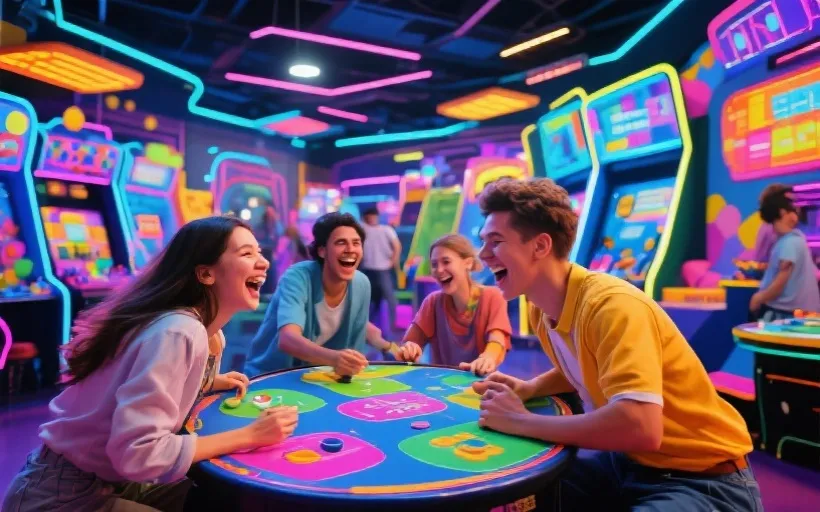 趣味竞技与互动专区